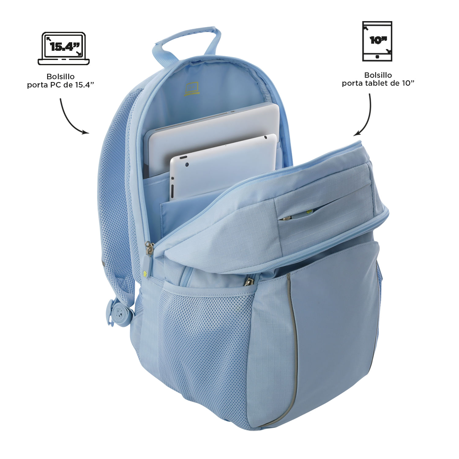 Foto 5 pulgar | Mochila Ergonómica Grande Porta Laptop 15.4 | 32 L Cambri 2.0