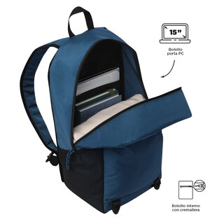 Foto 4 | Mochila Ergonómica Extra Grande Porta Laptop 15 | 24 L Rambo