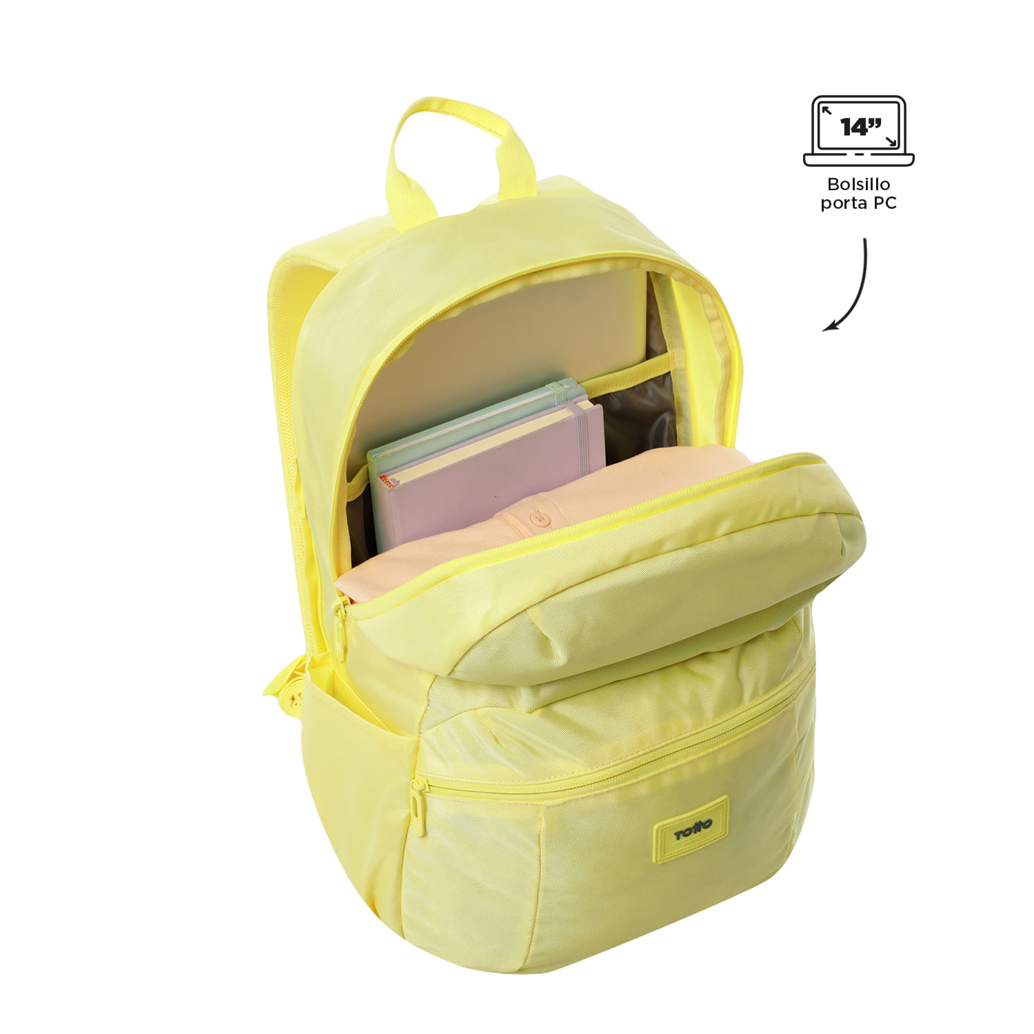 Foto 5 pulgar | Mochila Mediana Porta Laptop 14 | 15 L Trik M