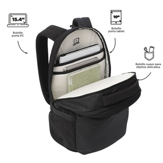 Foto 4 | Mochila Ergonómica Grande Porta Laptop 15.4 | 21 L Steif Ino