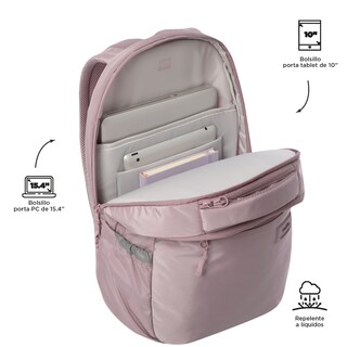Foto 4 | Mochila Ergonómica Grande Porta Laptop 15.4 | 27 L Indo