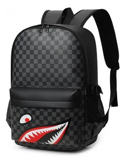 Foto 1 | Tiburón Xtellar Mochila Impermeable De Cuero Suave Para Hombre