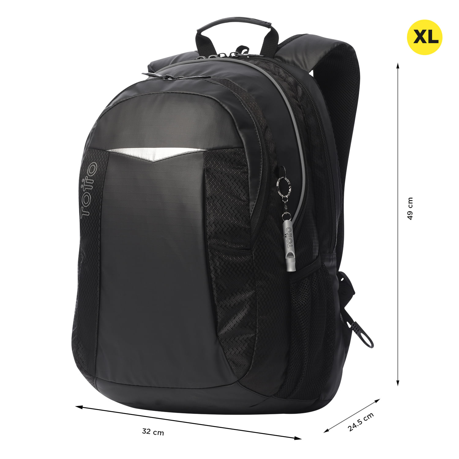 Foto 3 pulgar | Mochila Ergonómica Grande Porta Laptop 15.4 | 38 L Teck 2.0 L