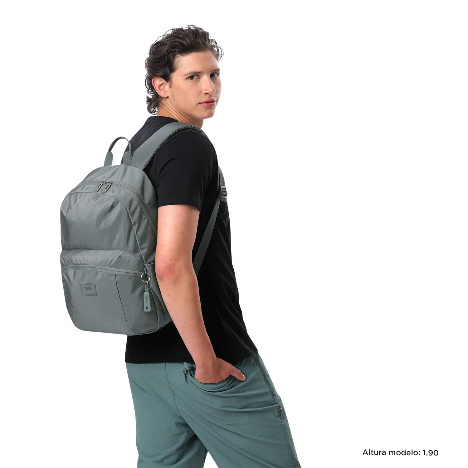Foto 3 pulgar | Mochila Mediana Porta Laptop 14 | 15 L Trik M