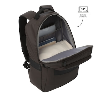 Foto 4 | Mochila Grande Porta Laptop 16 | 23 L Wivetto 2.0