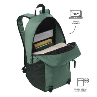 Foto 4 | Mochila Ergonómica Extra Grande Porta Laptop 15 | 24 L Rambo