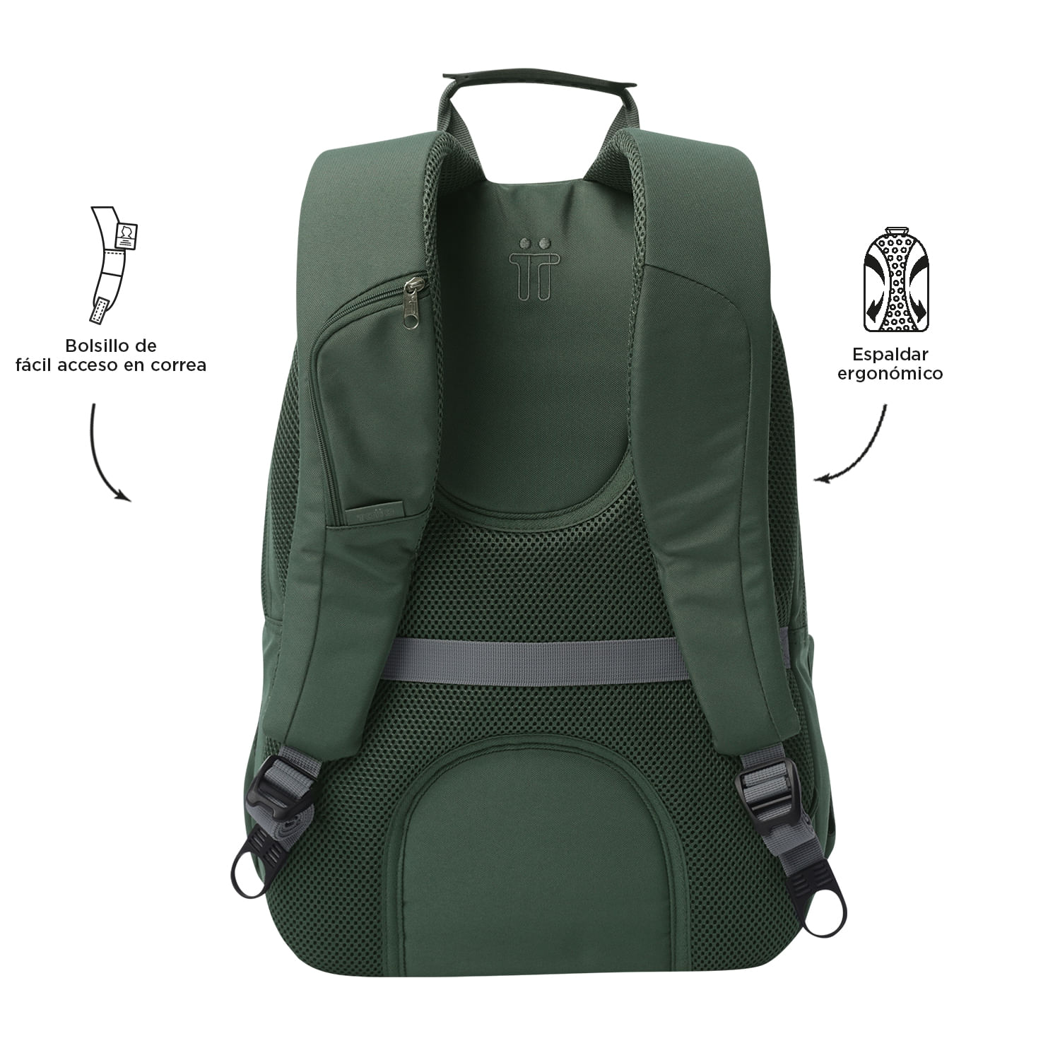 Foto 5 pulgar | Mochila Ergonómica Extra Grande Porta Laptop 15.4 | 39 L Krimmler 2.0