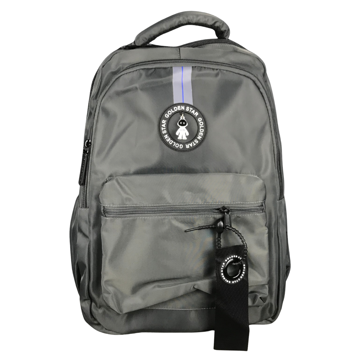 Foto 2 pulgar | Mochila Golden Star Astronauta Escolar Gf-1581 Gris