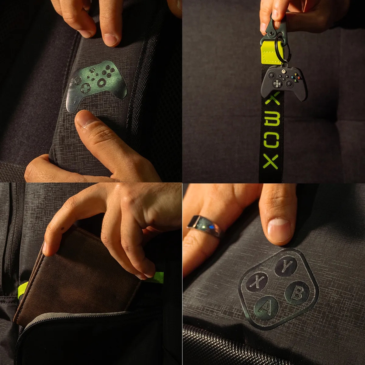 Foto 8 pulgar | Mochila Grande Xbox Porta Laptop Yadatex Xbx021-bp450a