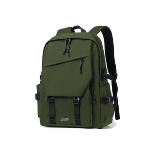 Foto 1 | Mochila Gran Capacidad Para Laptop Lab.g Verde Militar
