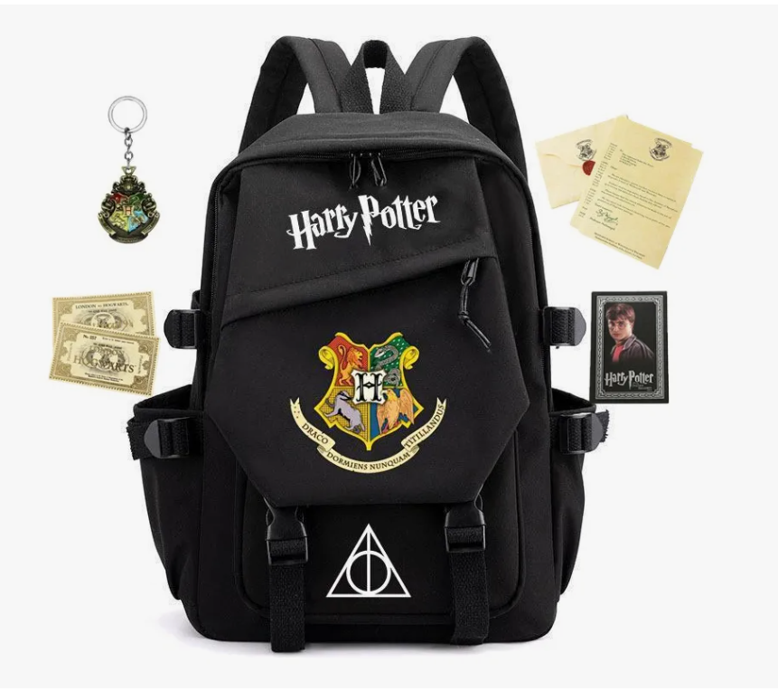 Mochilas Escolares Mochila Impermeable Mochila Hogwarts School Mochila De Harry Potter Llavero De Harry Potter