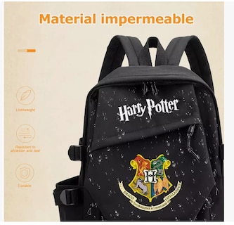 Foto 2 | Mochilas Escolares Mochila Impermeable Mochila Hogwarts School Mochila De Harry Potter Llavero De Harry Potter