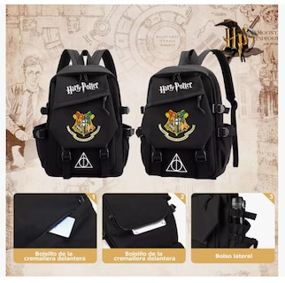 Foto 4 | Mochilas Escolares Mochila Impermeable Mochila Hogwarts School Mochila De Harry Potter Llavero De Harry Potter