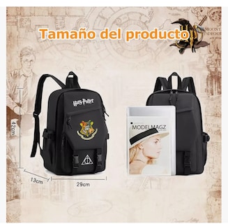 Foto 5 | Mochilas Escolares Mochila Impermeable Mochila Hogwarts School Mochila De Harry Potter Llavero De Harry Potter