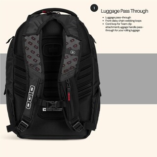 Foto 5 | Mochila Ogio Renegade Large Black Pindot Para Portátil De 15 Pulgadas - Venta Internacional.