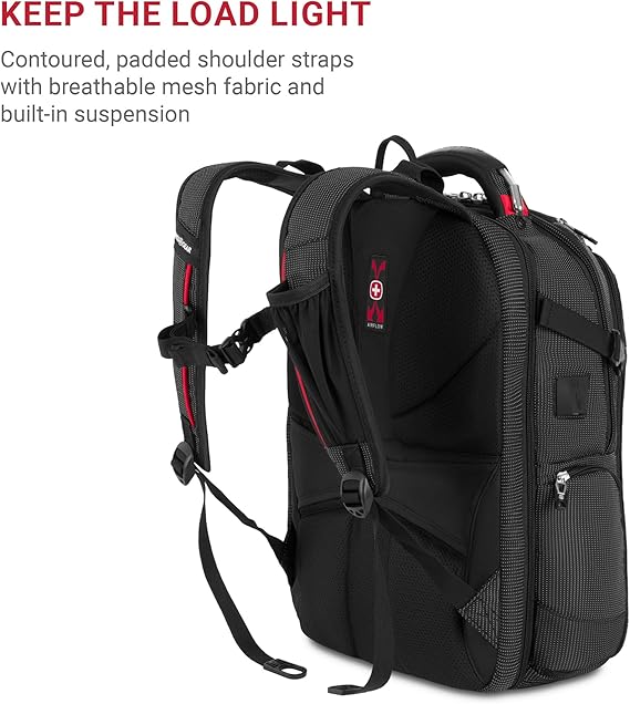 Foto 6 pulgar | Mochila Portátil Swissgear Usb Scansmart Resistente Abrasión Y Fácil De Transportar