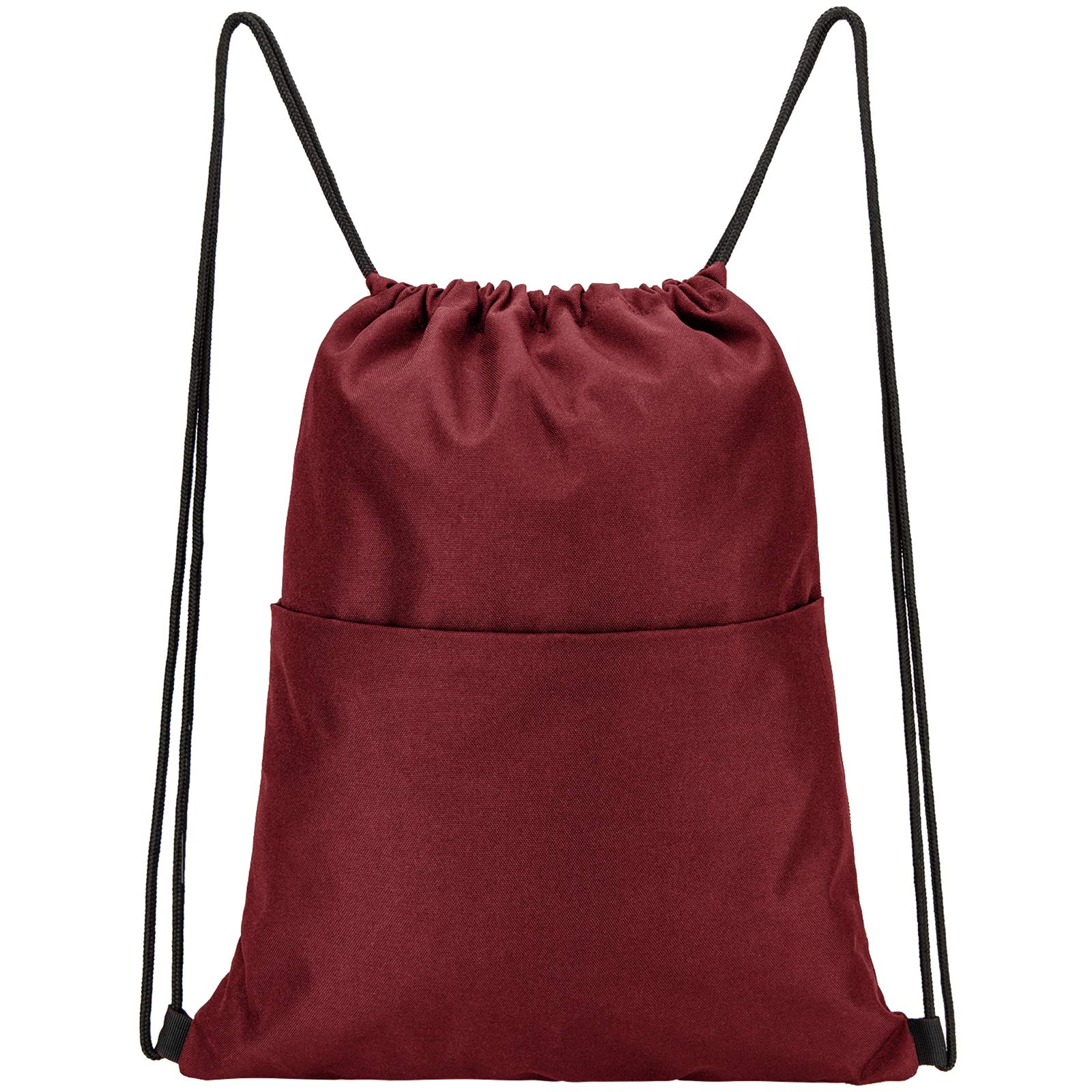 Mochila Con Cordón Vorspack  Resistente Al Agua  18 Litros  Color Granate - Venta Internacional.