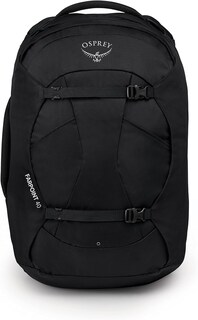 Foto 7 | Mochila De Viaje Osprey Farpoint 40l Para Hombre Negra - Venta Internacional.