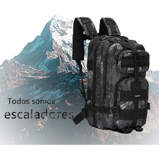 Foto 2 | Mochila Táctica Muy Resistente Lab.g Gris Camuflaje