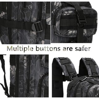 Foto 4 | Mochila Táctica Muy Resistente Lab.g Gris Camuflaje