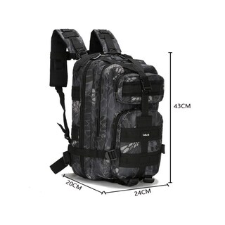 Foto 5 | Mochila Táctica Muy Resistente Lab.g Gris Camuflaje
