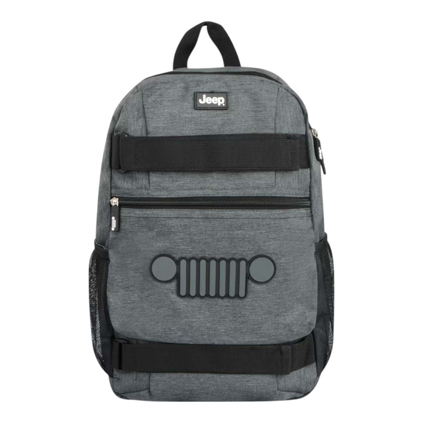 Mochila Jeep   Unisex Color Gris Modelo Jpss25bp203