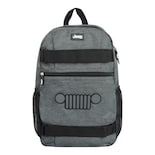Mochila Jeep Unisex Color Gris Modelo Jpss25bp203