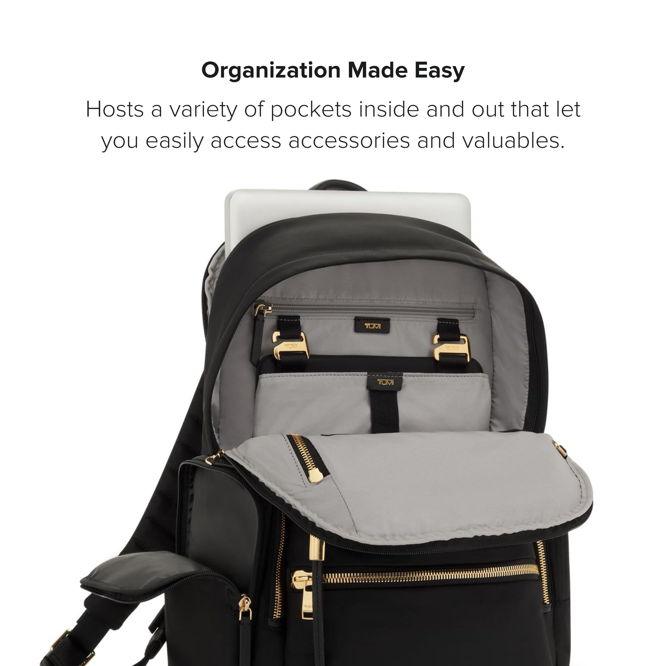 Foto 6 pulgar | Mochila Tumi Voyageur Celina Para Hombre Y Mujer Negra - Venta Internacional.