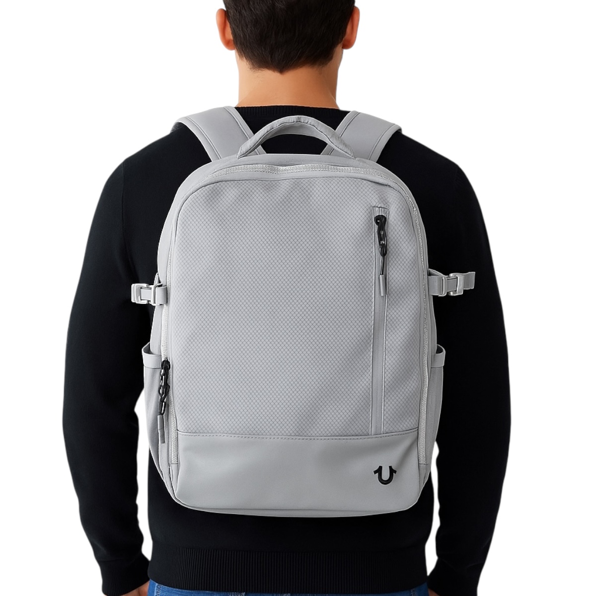 Foto 6 pulgar | Backpack Dome True Religion Grey