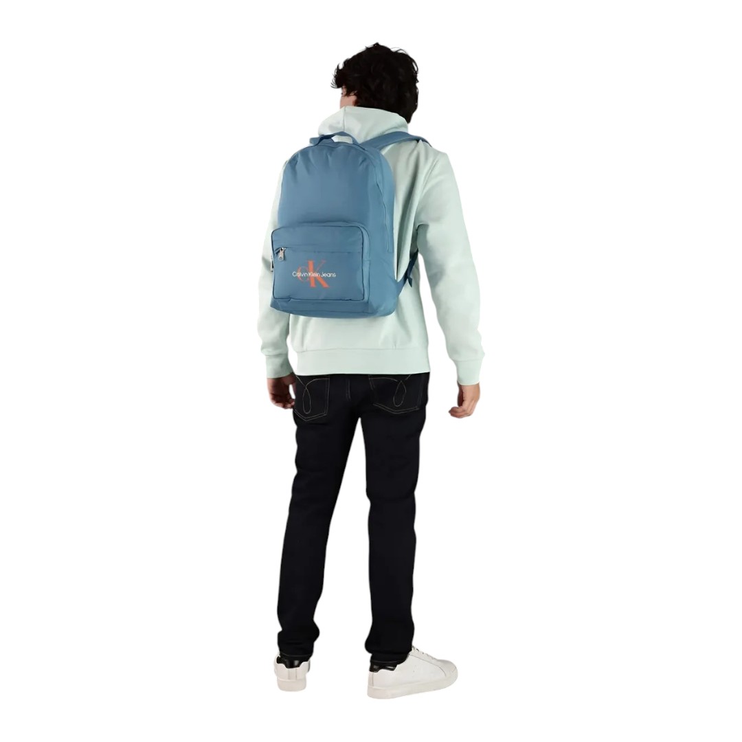 Foto 6 pulgar | Mochila/backpack Calvin Klein Jeans Azul Con Compartimiento Para Laptop Original
