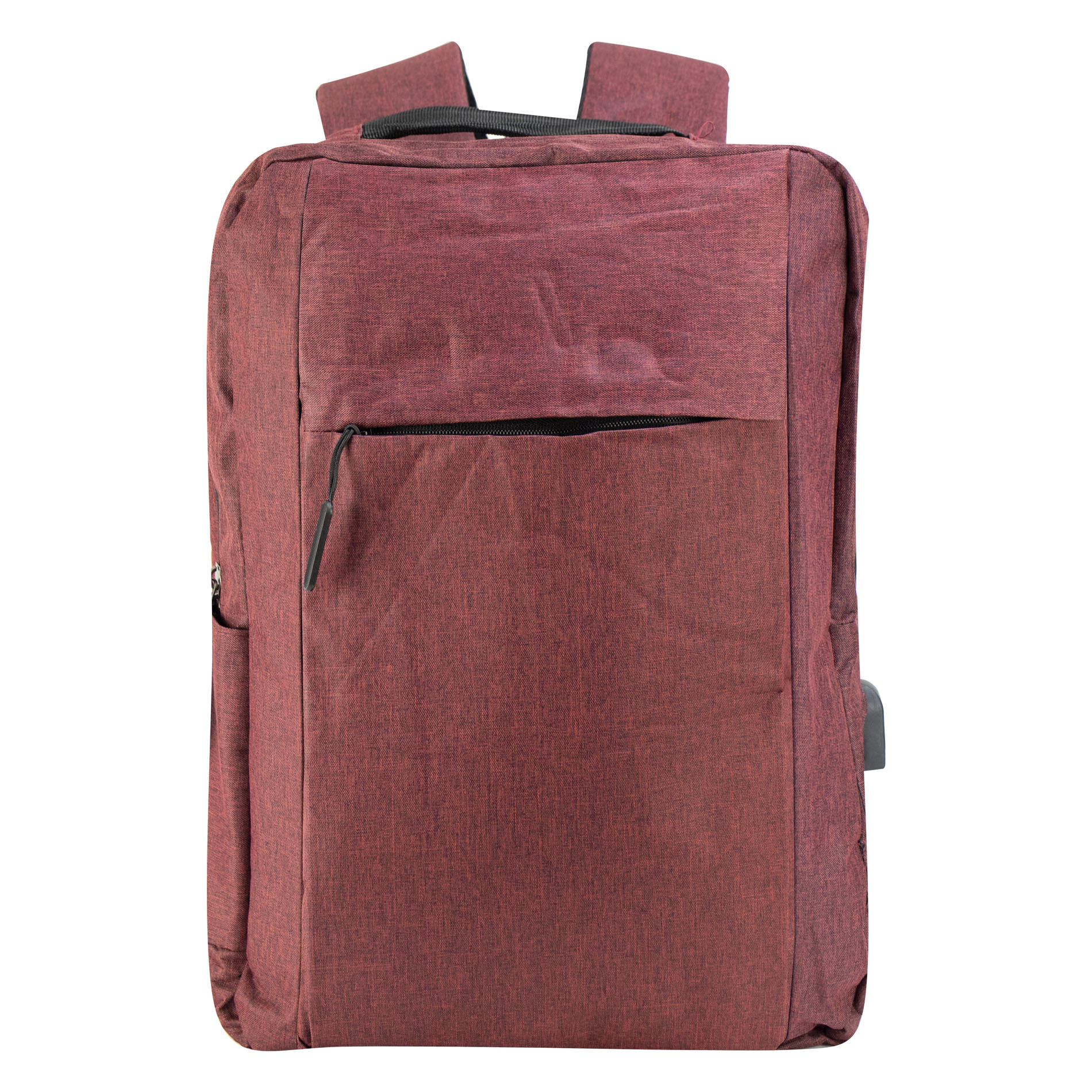 Foto 2 pulgar | Mochila Unisex Vino Poliester Liso Sintetico Hong Kong Nueva Imagen