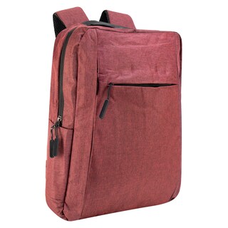 Foto 2 | Mochila Unisex Vino Poliester Liso Sintetico Hong Kong Nueva Imagen