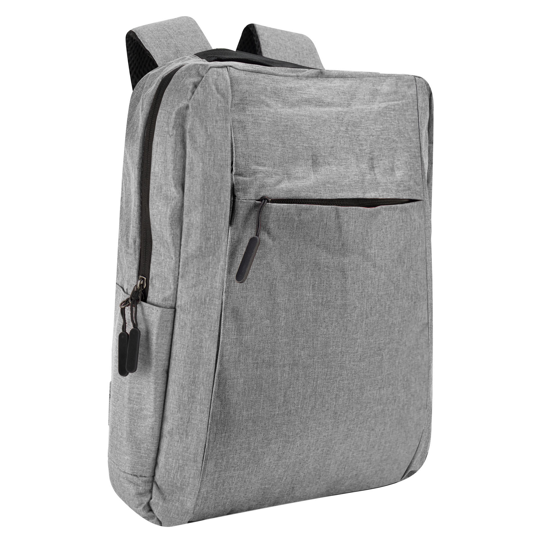 Foto 3 pulgar | Mochila Unisex Gris Poliester Liso Sintetico Hong Kong Nueva Imagen