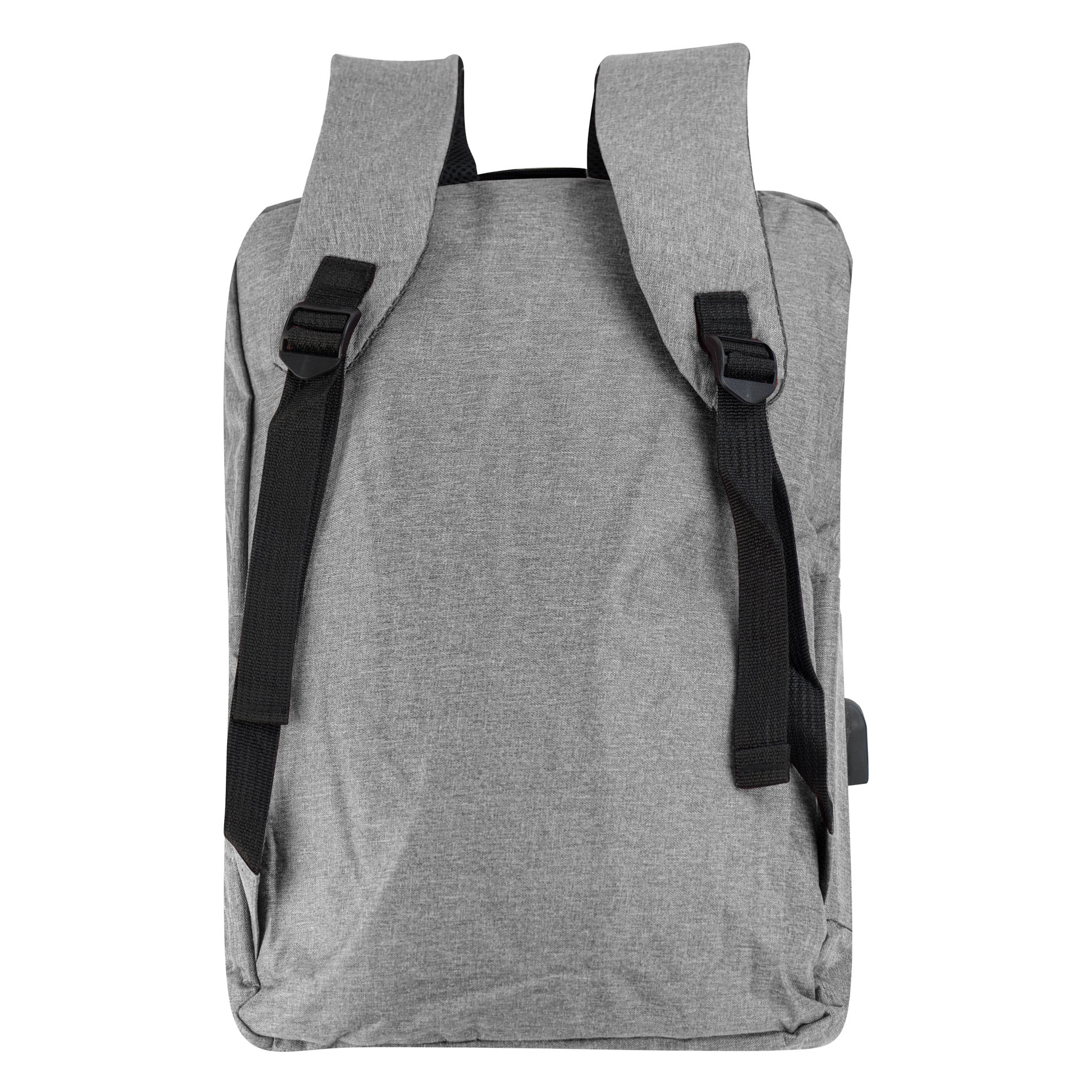 Foto 4 pulgar | Mochila Unisex Gris Poliester Liso Sintetico Hong Kong Nueva Imagen