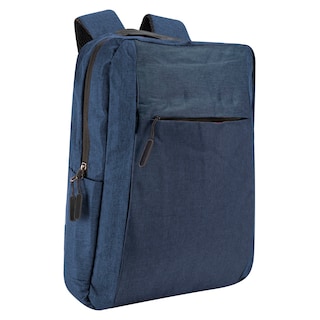 Foto 2 | Mochila Unisex Marino Poliester Liso Sintetico Hong Kong Nueva Imagen
