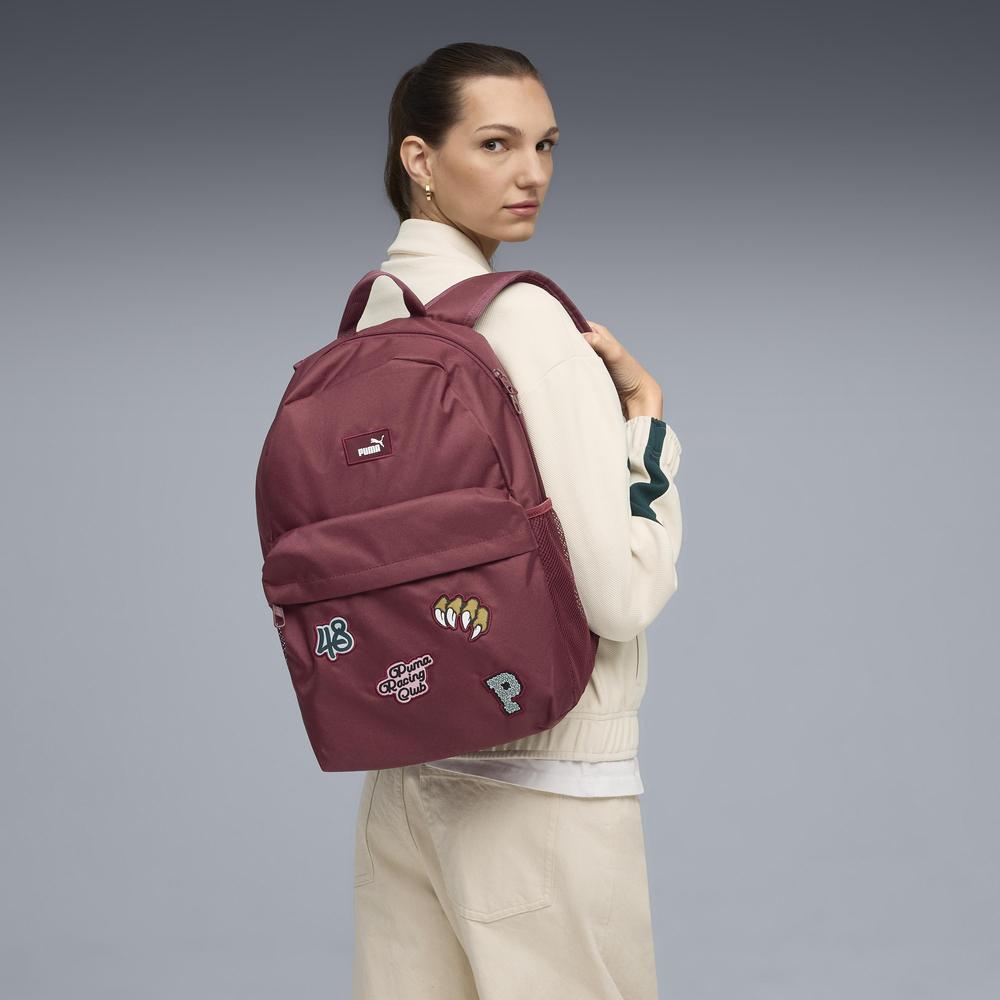 Foto 7 pulgar | Mochila Puma Phase Patch Unisex Vino