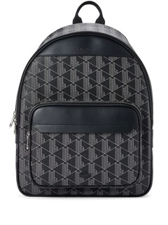 Foto 1 | Mochila Lacoste Backpack Casual Monograma Noir Color Negro Nh36 - Original