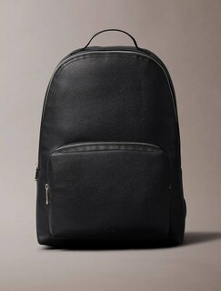 Foto 1 | Mochila Calvin Klein Backpack Piel Campus Color Negro Escolar Unisex 8757 - Original