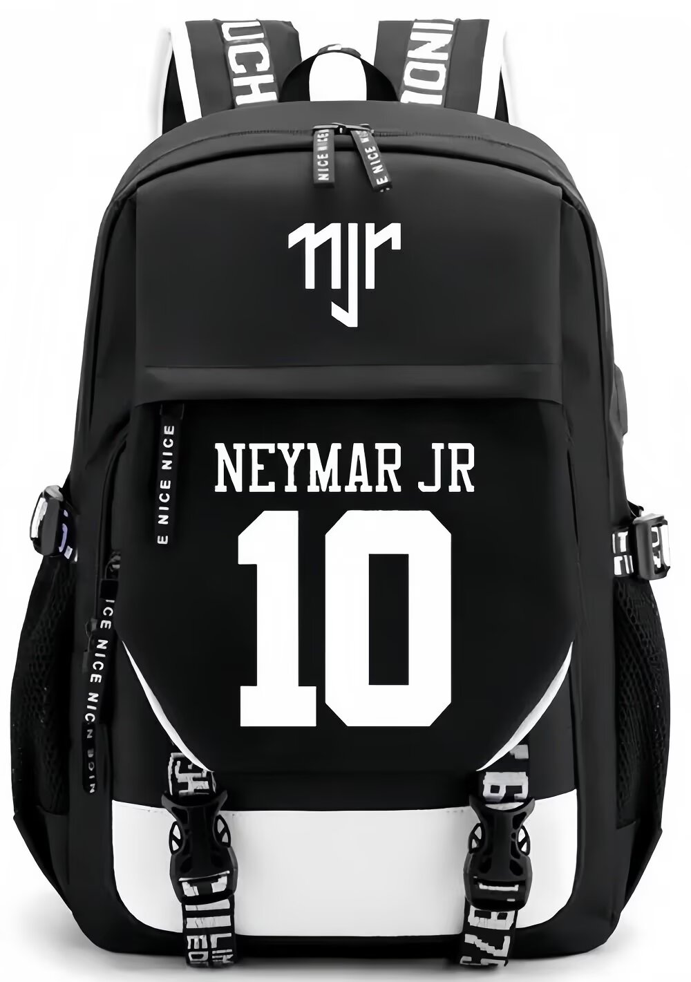 Foto 2 pulgar | Mochila Sanmu Brazil Jr Neymar De Piel Sintética A La Moda Casual - Venta Internacional.