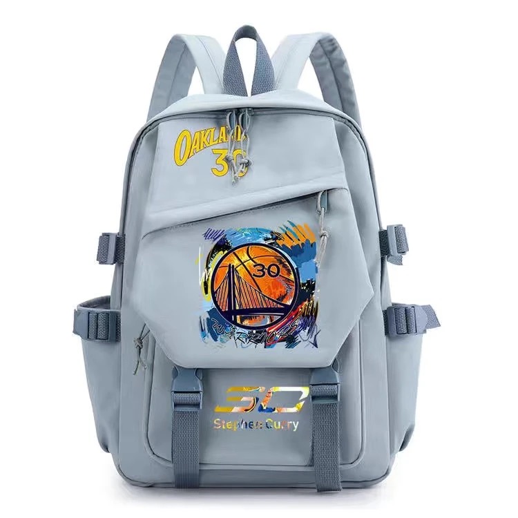 Foto 1 | Mochila Sanmu Auckland Stephen Curry Con Estampado De Estrellas De La Nba - Venta Internacional.