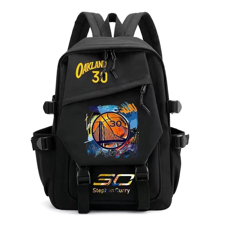 Foto 2 pulgar | Mochila Sanmu Auckland Stephen Curry Con Estampado De Estrellas De La Nba - Venta Internacional.