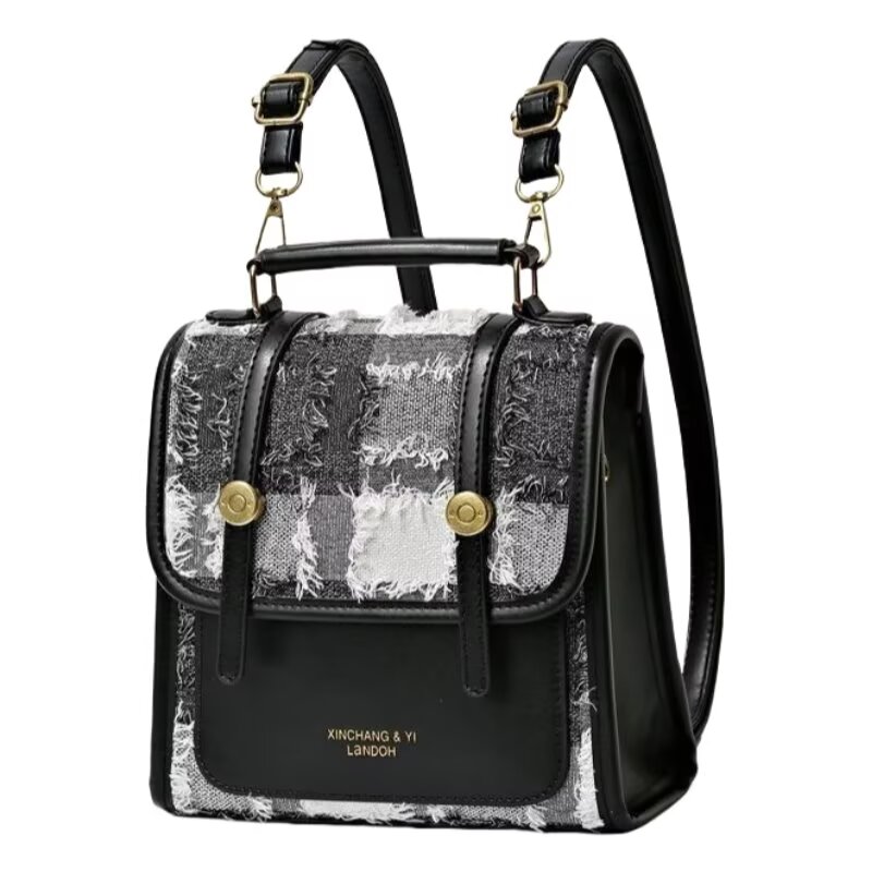 Foto 2 pulgar | Mochila Sanmu Para Mujer Estilo Caramelo De Terciopelo Retro A La Moda - Venta Internacional.