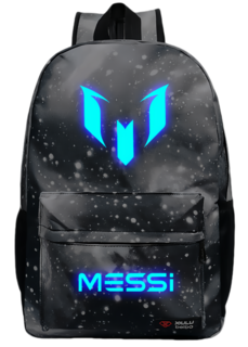 Foto 1 | Mochila Sanmu Creative Printed Football Lionel Messi - Venta Internacional.