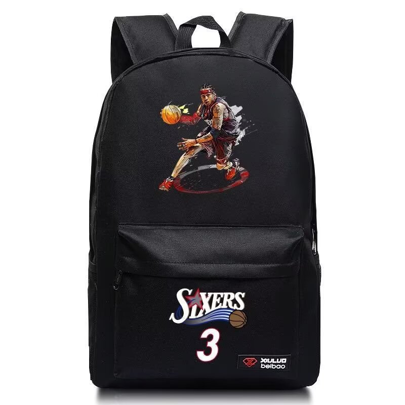 Foto 1 | Mochila Sanmu De Estilo Casual Con Estampado De Allen Iverson  Estrella De La Nba - Venta Internacional.