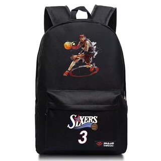 Foto 1 | Mochila Sanmu De Estilo Casual Con Estampado De Allen Iverson Estrella De La Nba - Venta Internacional.