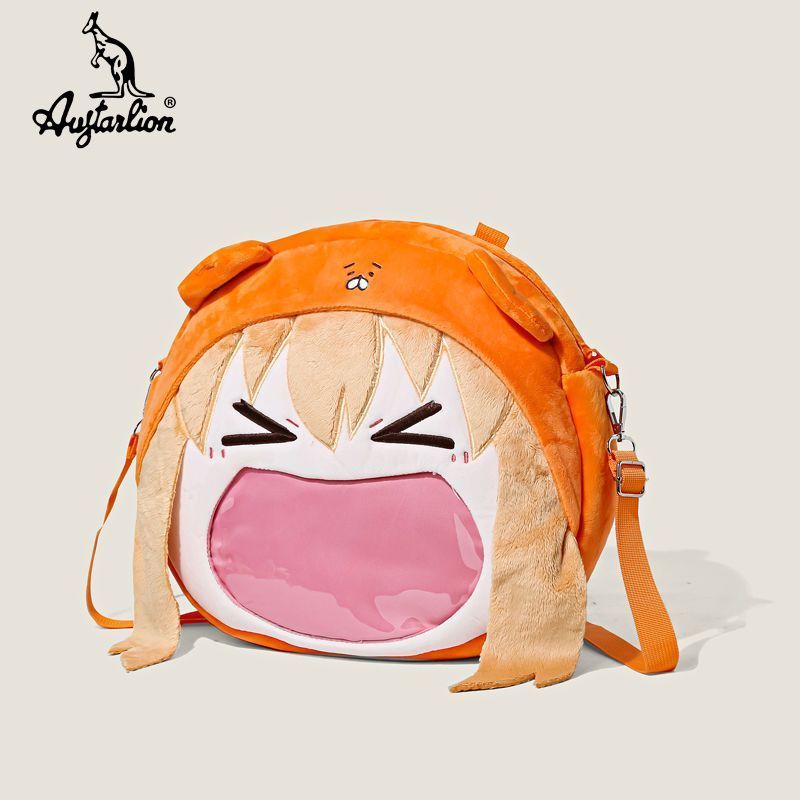 Foto 3 pulgar | Mochila De Felpa Sanmu Himouto Umaru-chan Anime Big Mouth - Venta Internacional.