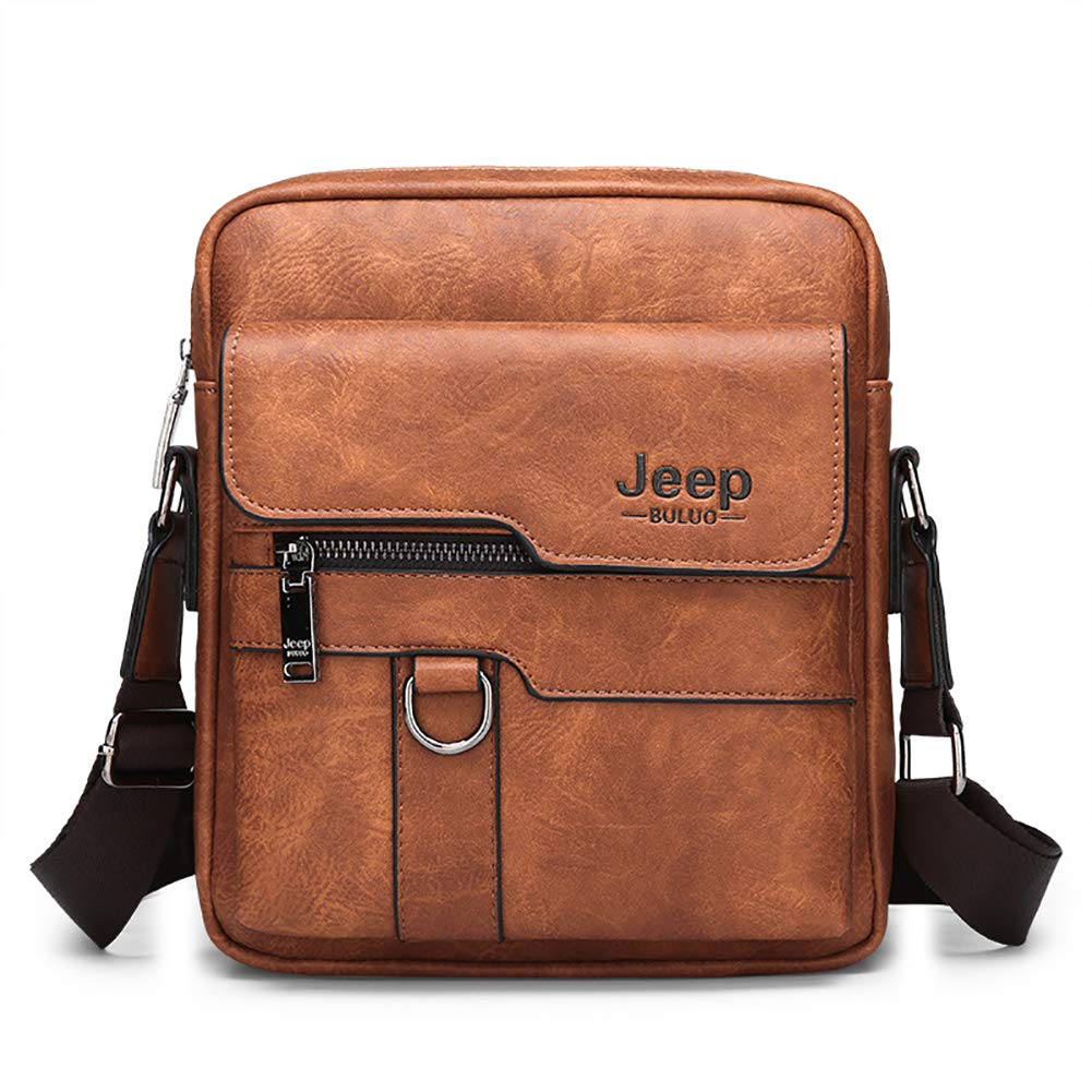 Foto 2 pulgar | Bolso De Hombro Leathario Leathario Leather Retro Para Hombre - Venta Internacional.