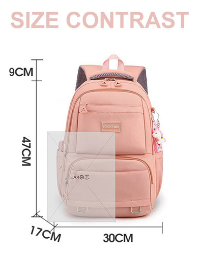 Foto 2 | Mochila Roku De Nailon Impermeable De Gran Capacidad 20-35l - Venta Internacional.