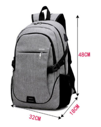 Foto 6 pulgar | Mochila Escolar Moderna Roku Fashion Student 20-35 L - Venta Internacional.