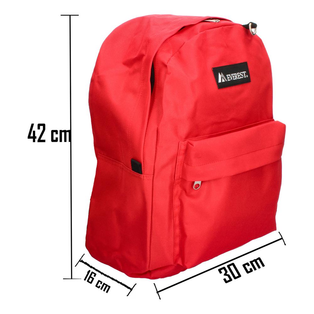 Foto 5 pulgar | Mochila Everest Rojo Juvenil [est16] Rojo